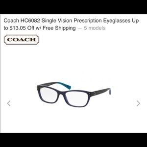 Brand New Women’s Coach Eyeglasses
